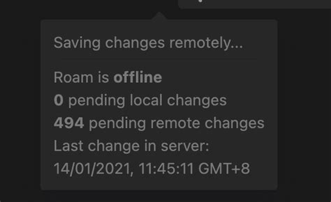 my roam account.